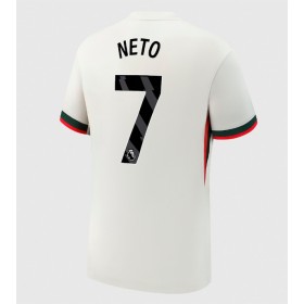 Herren Fußballbekleidung Chelsea Pedro Neto #7 Auswärtstrikot 2025-26 Kurzarm